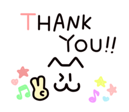 The cat character sticker #5562025