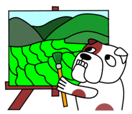 JIN-JIN Bulldog Life (2nd) sticker #5563185