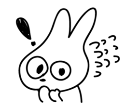 Today's Lapin 2 -greeting- sticker #5563644