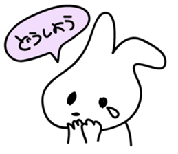 Today's Lapin 2 -greeting- sticker #5563645