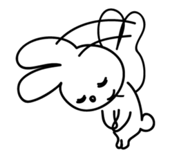 Today's Lapin 2 -greeting- sticker #5563653