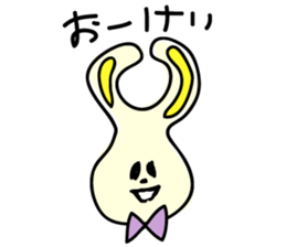 Today's Lapin 2 -greeting- sticker #5563661