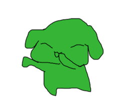 Funny animals and figures sticker #5563789