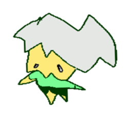 Funny animals and figures sticker #5563791