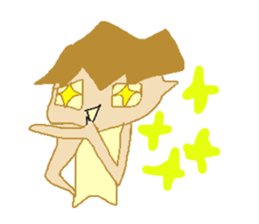 Funny animals and figures sticker #5563804