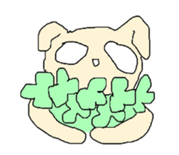 Funny animals and figures sticker #5563818