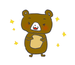 Small  bear sticker #5563847