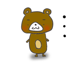Small  bear sticker #5563856