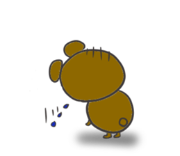 Small  bear sticker #5563859