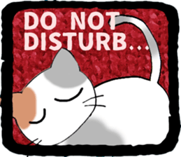 LUCKY Japanese CAT sticker #5563964