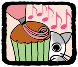 LUCKY Japanese CAT sticker #5563977