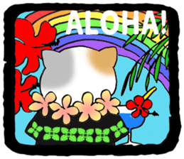 LUCKY Japanese CAT sticker #5563987