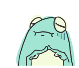 polite frog vol.2 sticker #5564174