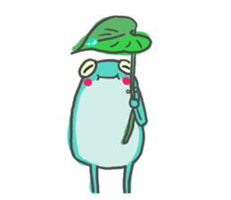 polite frog vol.2 sticker #5564180
