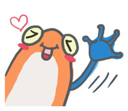 polite frog vol.2 sticker #5564185