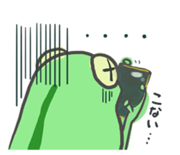 polite frog vol.2 sticker #5564187