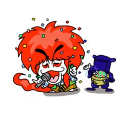 kabuki de gozaru shishimaru-kun sticker #5564752
