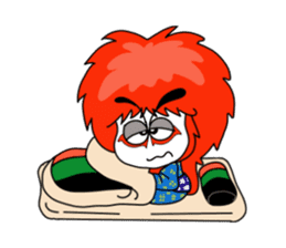 kabuki de gozaru shishimaru-kun sticker #5564762