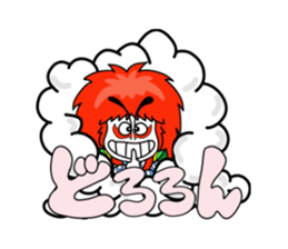 kabuki de gozaru shishimaru-kun sticker #5564785