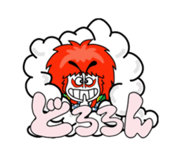kabuki de gozaru shishimaru-kun sticker #5564785
