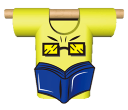 Baba [Clothesline] sticker #5565534