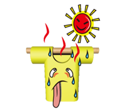 Baba [Clothesline] sticker #5565535