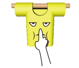 Baba [Clothesline] sticker #5565543