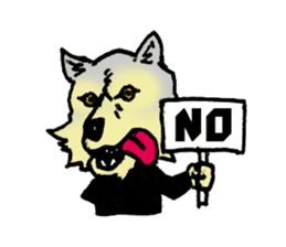 Wolfmeeen! -worldwide version- sticker #5565927