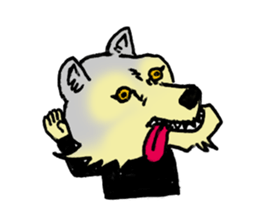 Wolfmeeen! -worldwide version- sticker #5565928