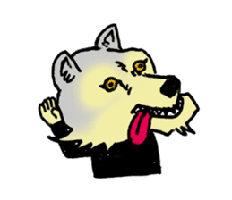 Wolfmeeen! -worldwide version- sticker #5565928