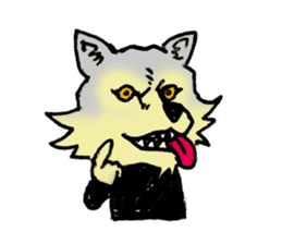 Wolfmeeen! -worldwide version- sticker #5565932