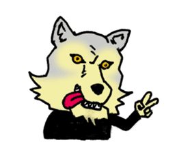 Wolfmeeen! -worldwide version- sticker #5565939