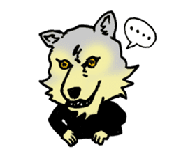 Wolfmeeen! -worldwide version- sticker #5565940