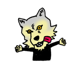 Wolfmeeen! -worldwide version- sticker #5565941
