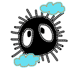 Black baby sticker #5566074