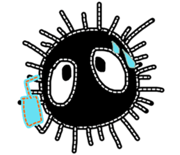 Black baby sticker #5566078