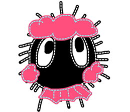 Black baby sticker #5566092