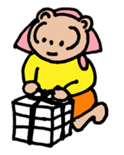 Koro-chan, A Tanuki-kid sticker #5566209