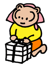 Koro-chan, A Tanuki-kid sticker #5566209