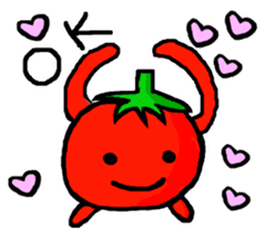 Cute Tomato  Sticker sticker #5566272