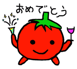 Cute Tomato  Sticker sticker #5566283