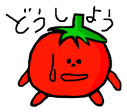Cute Tomato  Sticker sticker #5566292