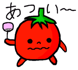 Cute Tomato  Sticker sticker #5566297