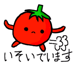 Cute Tomato  Sticker sticker #5566301