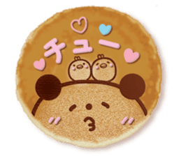 Panda cake message sticker #5566814