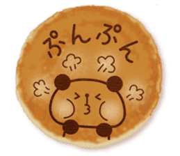 Panda cake message sticker #5566822