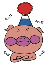 pigpigman sticker #5567372