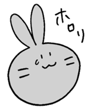 Rabit and his friends sticker #5567715