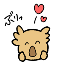 Rabit and his friends sticker #5567727