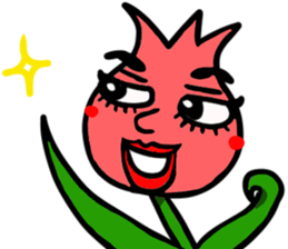 a tulip. sticker #5567882